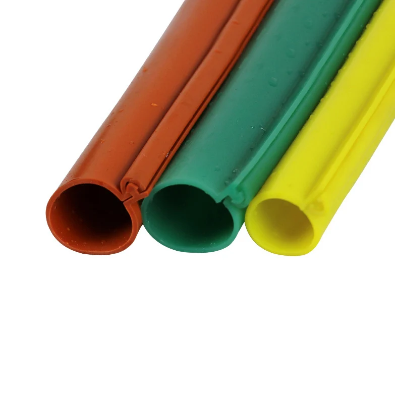 High Temperature insulation voltage Silicone Rubber Overhead line cable wire protection cover sleeves