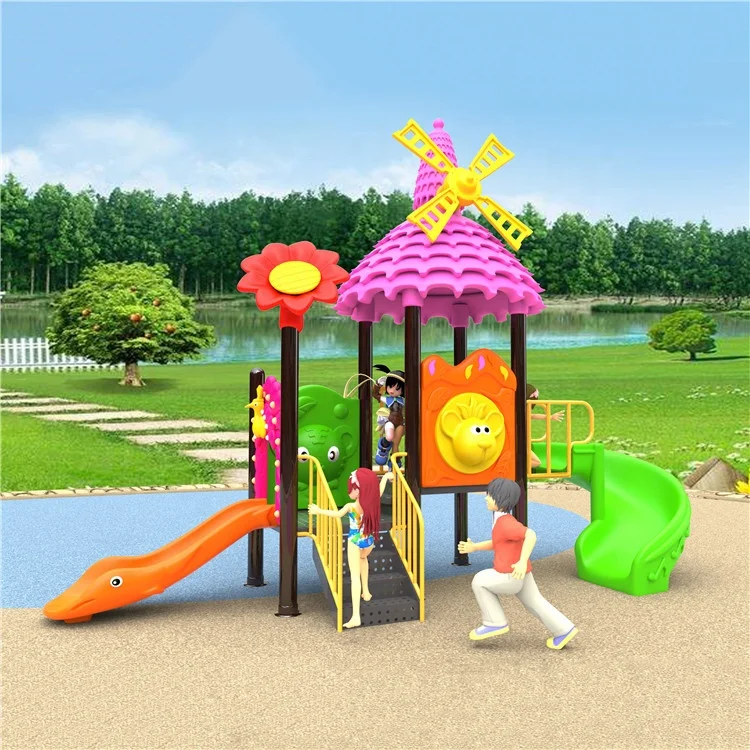 Commercial plastic outdoor toys playground equipment children amusement park outdoor playground equipment
