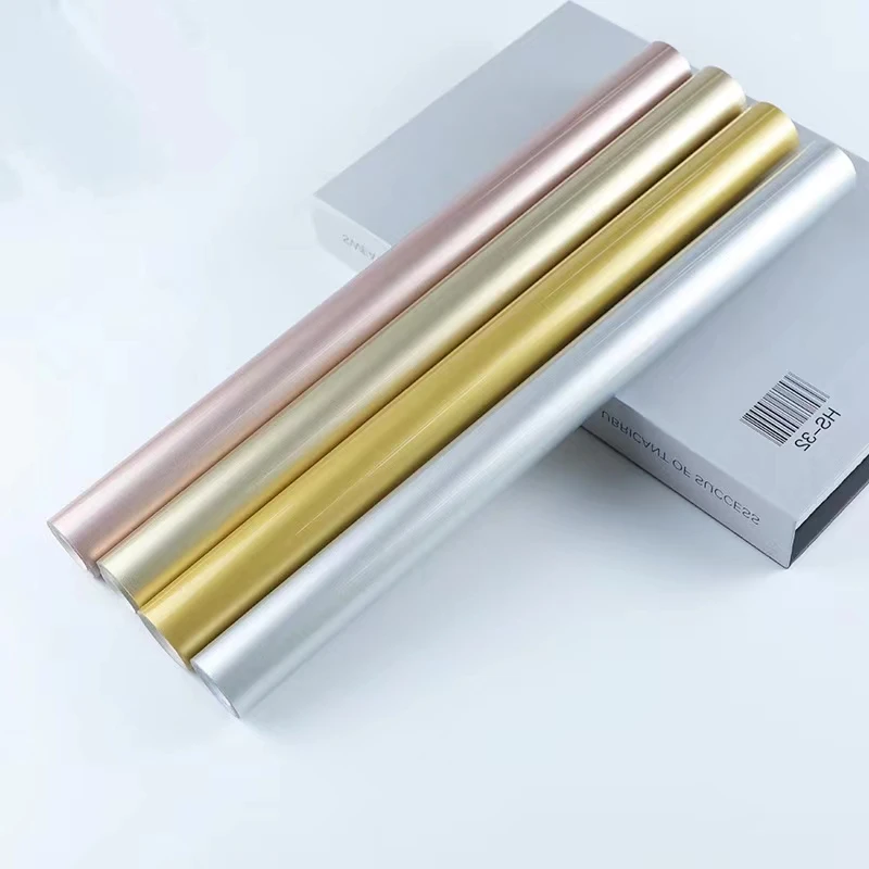 PU Matte pearl gold printing film HTV Heat Transfer Vinyl Gold on Vinyl T-Shirts Heat Press Machine Waterproof transfer film