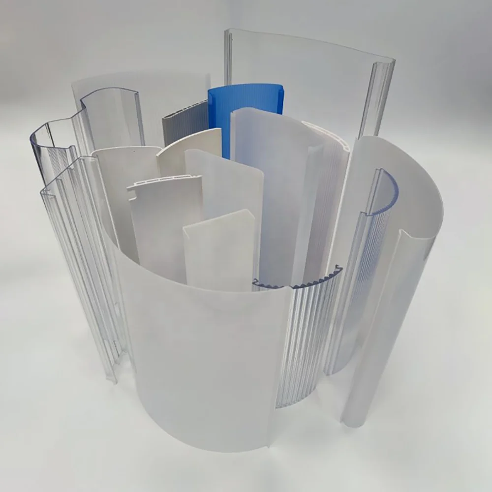 Diffuser Profile Strip Light Cover Factory Custom Led Polycarbonate Plastic LED PC Lamp Shades