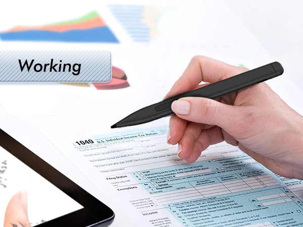 MPP 2.0 Palm rejection stylus Pen for Microsoft Surface with 4096 Pressure for Surface Pro 9/X/8/7/6/5 Go Book laptop