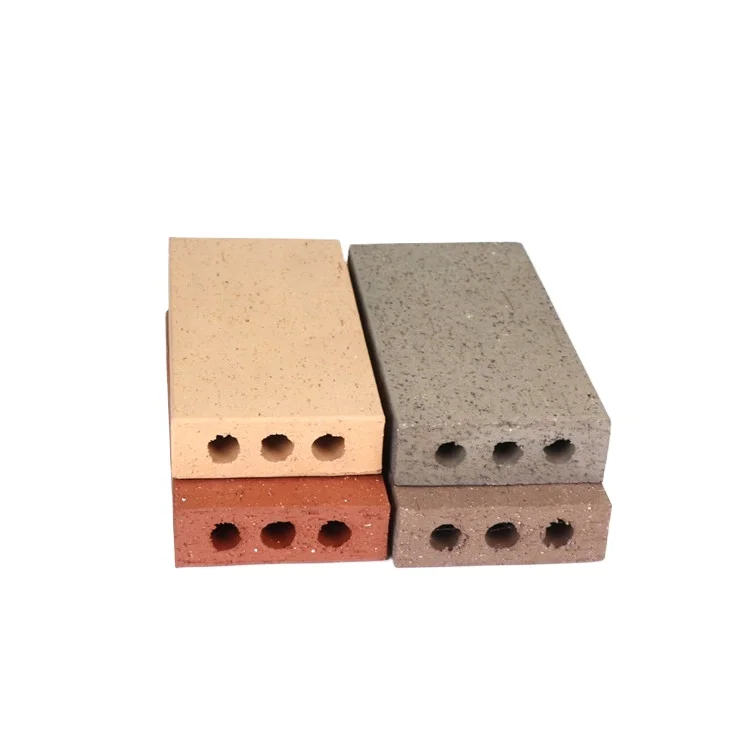 Chinese Manufacturer Solid Vacuum Red Clay Bricks For Garden