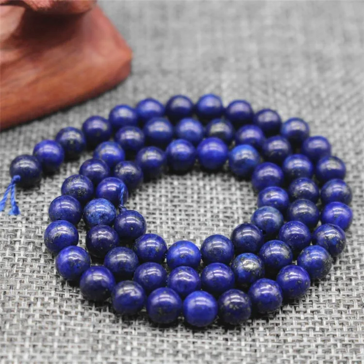 Batch 6/8/10mm Lapis Lazuli Beads Gemstone Sale of Exquisite Natural Lapis Lazuli Gem Stone Round Charm Beads For Jewelry Making