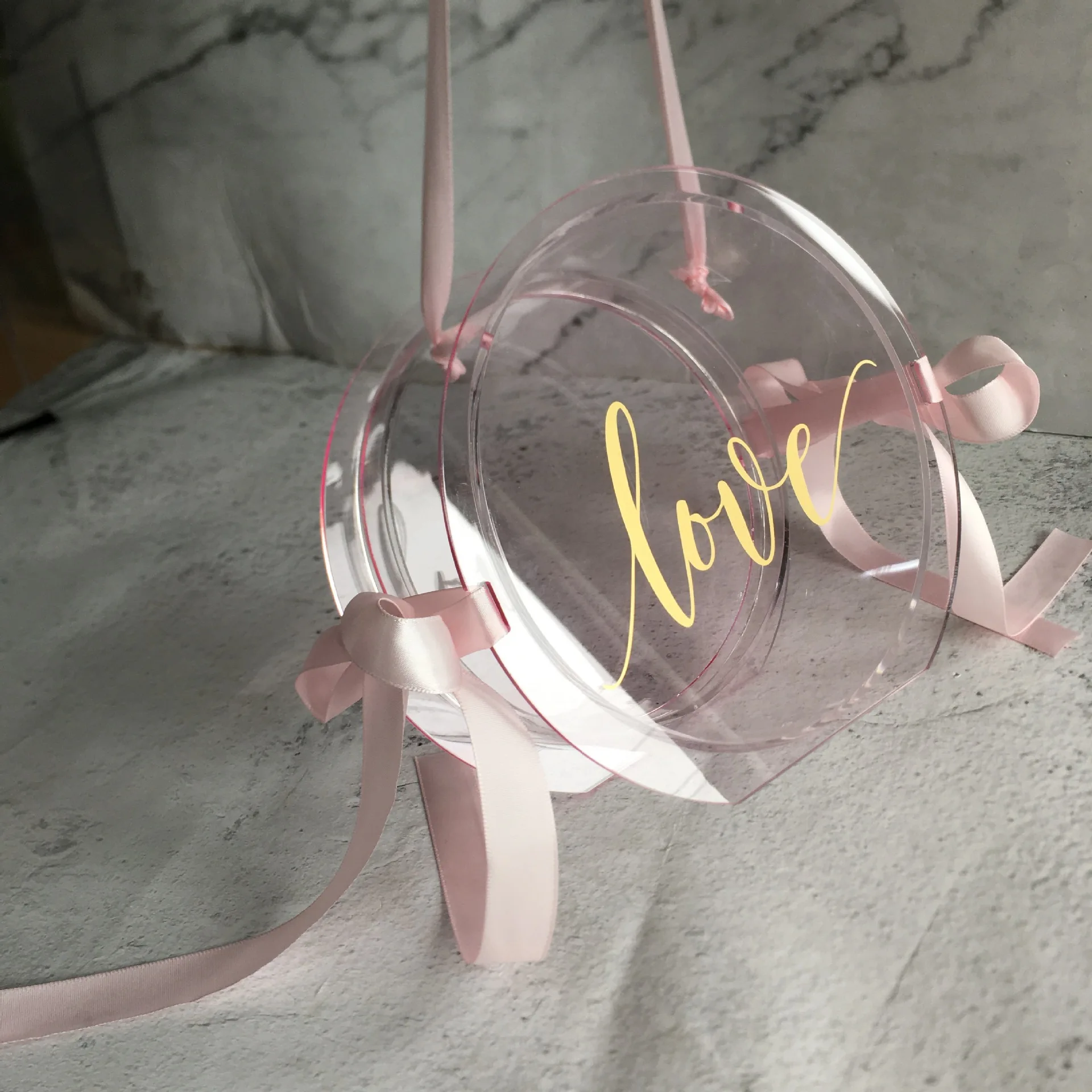 Wholesale Acrylic Preserved Roses 5-6cma Preserved Roses Acrylic Bag Grade A Preserved Rose In Acrylic Gift Box