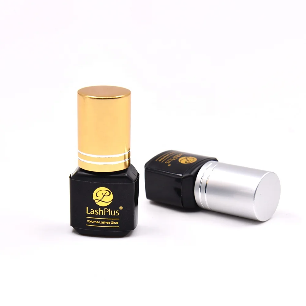 
LashPlus private label strong eyelash adhesive 1 second fast dry lash glue volume eyelash extension glue 