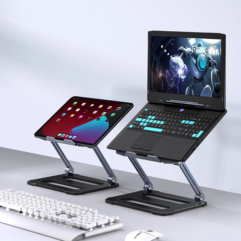 Подставка для ноутбука MacBook Air Pro портативная охлаждающая подставка с регулируемой высотой совместима