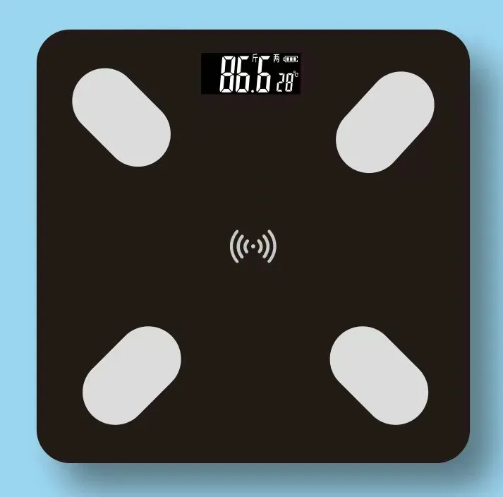 Прямая поставка с завода, быстрая доставка, четыре датчика беспроводной связи, умный электронный анализатор веса жира в организме