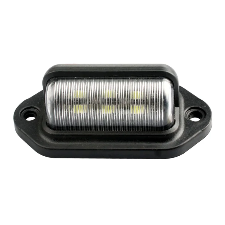12-24V 6LED car Tail lights side light LED License plate  light