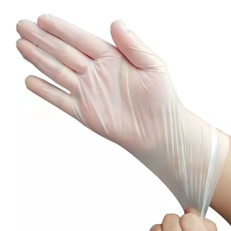PE Plastic HDPE Disposable Gloves PE Polyethylene Disposable Gloves