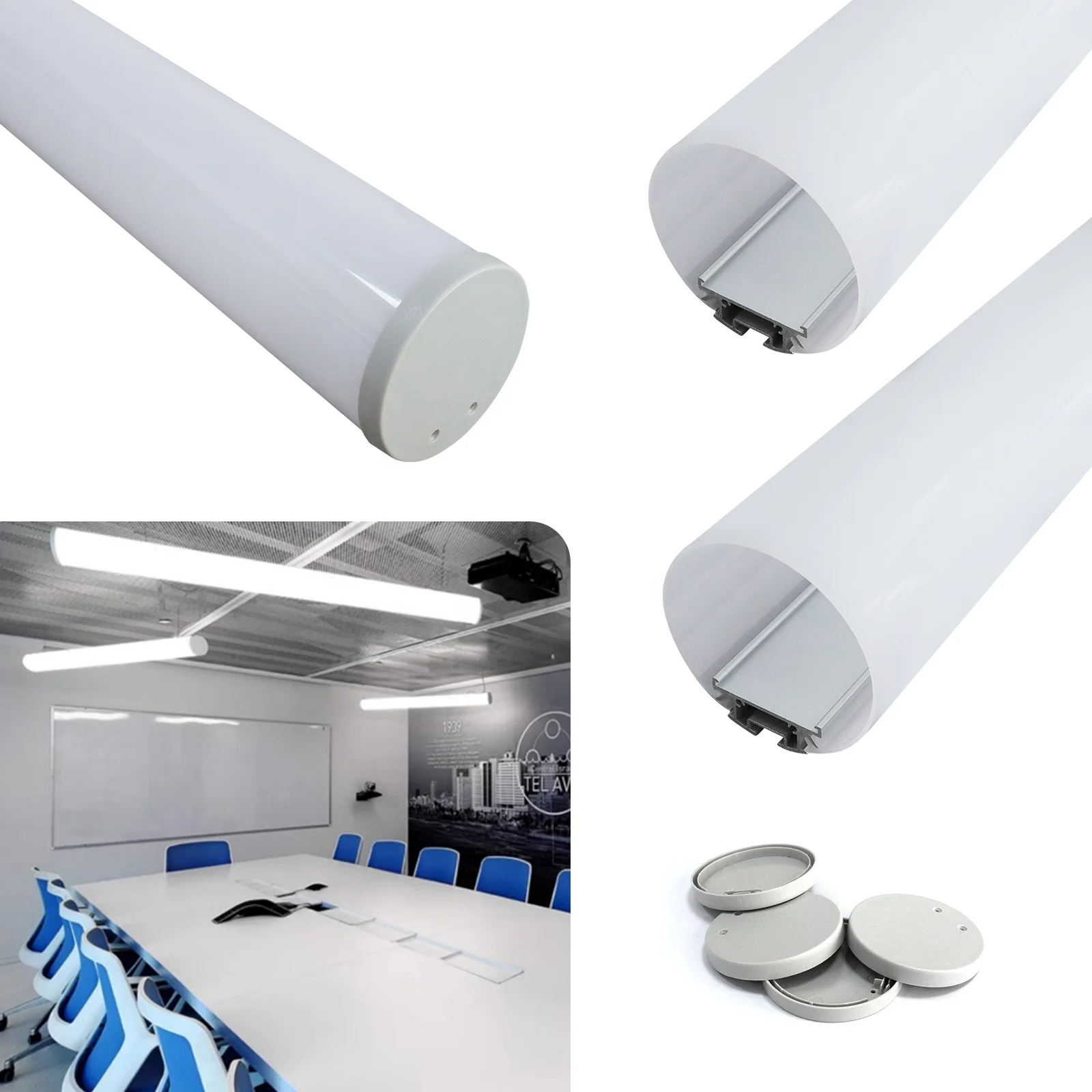 Hot Sale R60 Stretch Ceiling Aluminum Profile Housing Channel Aluminum Profiles With Led For Ceiling