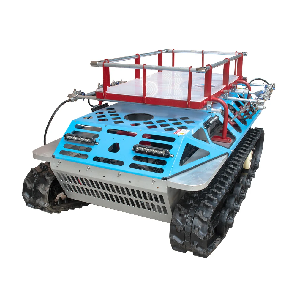 high efficiency 200L sprayer disinfection robot car vehicle autonomous remote control agriculture spraying machine
