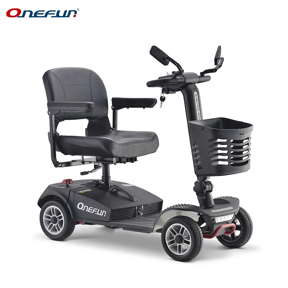 
small 24V 300W 4 wheel foldable electric mobility scooter for disabled 