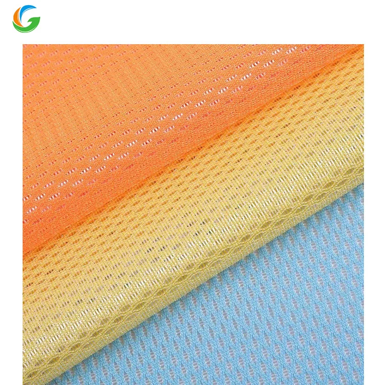 Manufacturing Custom Air Mesh Lining Fabric Sustainable Embroidered Power Hard Net Woven Metal Mesh Fabrics for shoes