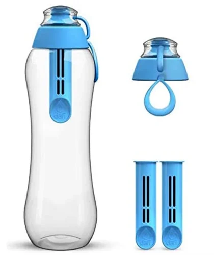 Маленький картридж с угольным фильтром для спортивной бутылки