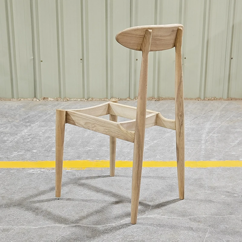 Wholesale European Ash Wood Chair Frames French Style Wooden Furniture Frames