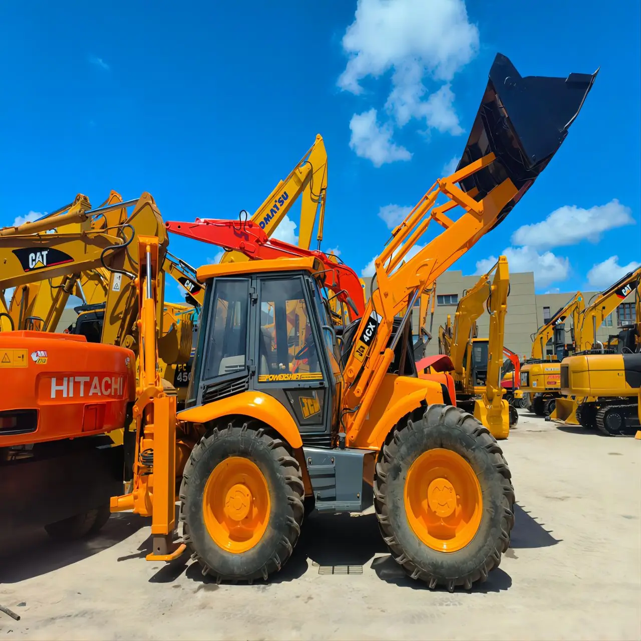 JCB 4cx backhoe used excavator construction machinery jcb 4cx