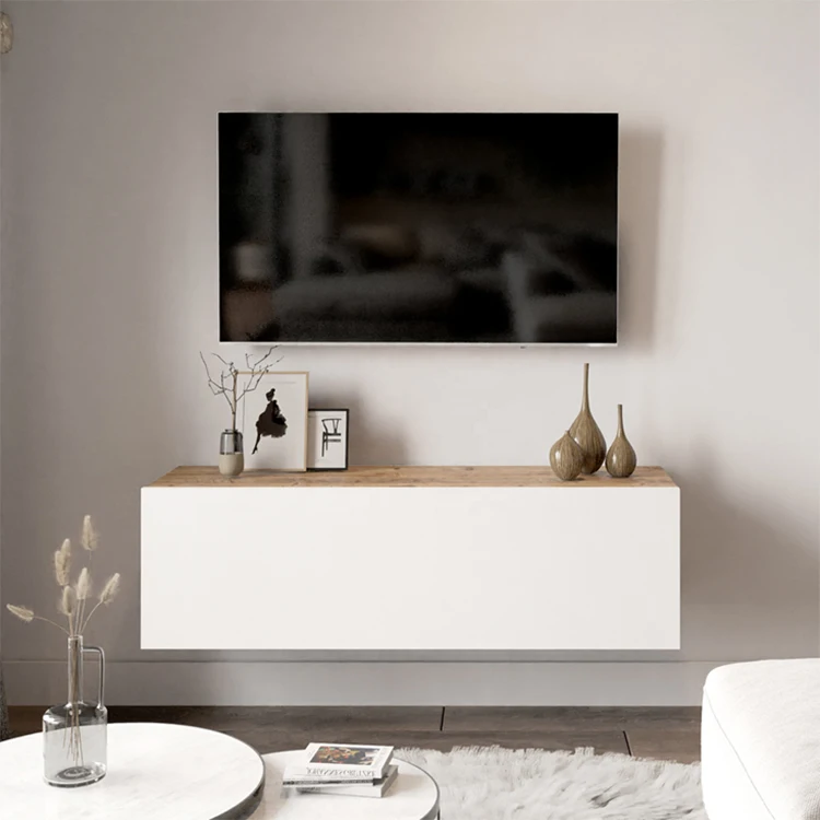 Modern furniture mdf modern wall tv rack cabinet design  tv stand wall mount tv wall unit