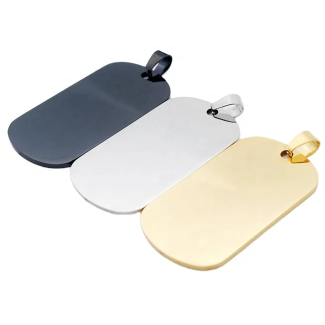 Wholesale bulk cheap blank dog tags custom metal dog tags for sale
