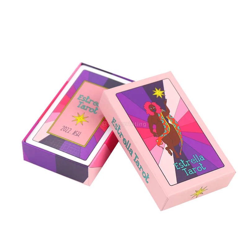 SESE Both Sides Personalized Full Color Tarot Cards and Oracles Custom Printed