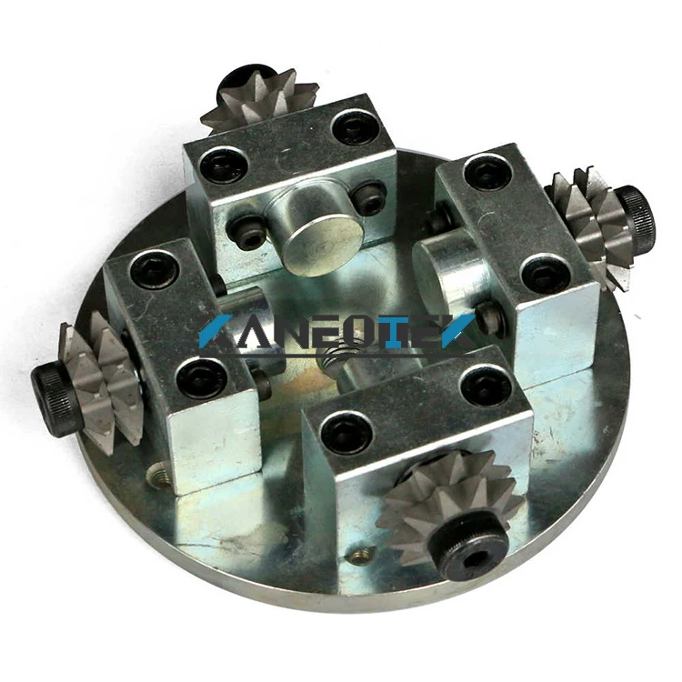 Single Layer 4 RollerDiamond  Bush Hammer Tool For Marble