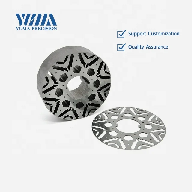 New energy vehicles motor stator lamination stamping rotor and stator laminated iron core stamping