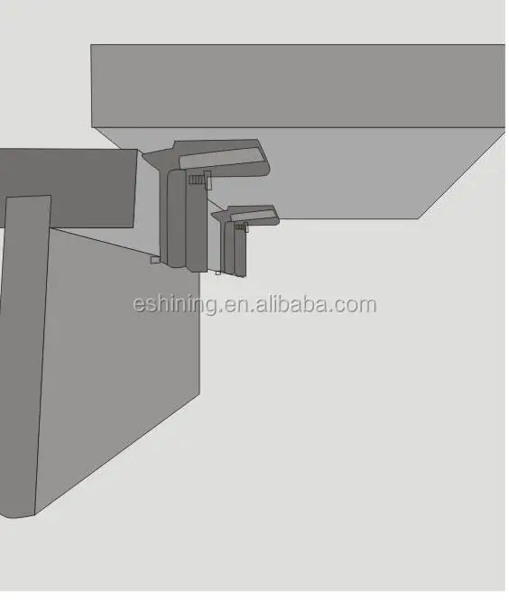 AODELI 1/4 в американском стиле короткий шарнир 3D Регулируемый мягкий закрытый гидравлический мебельный