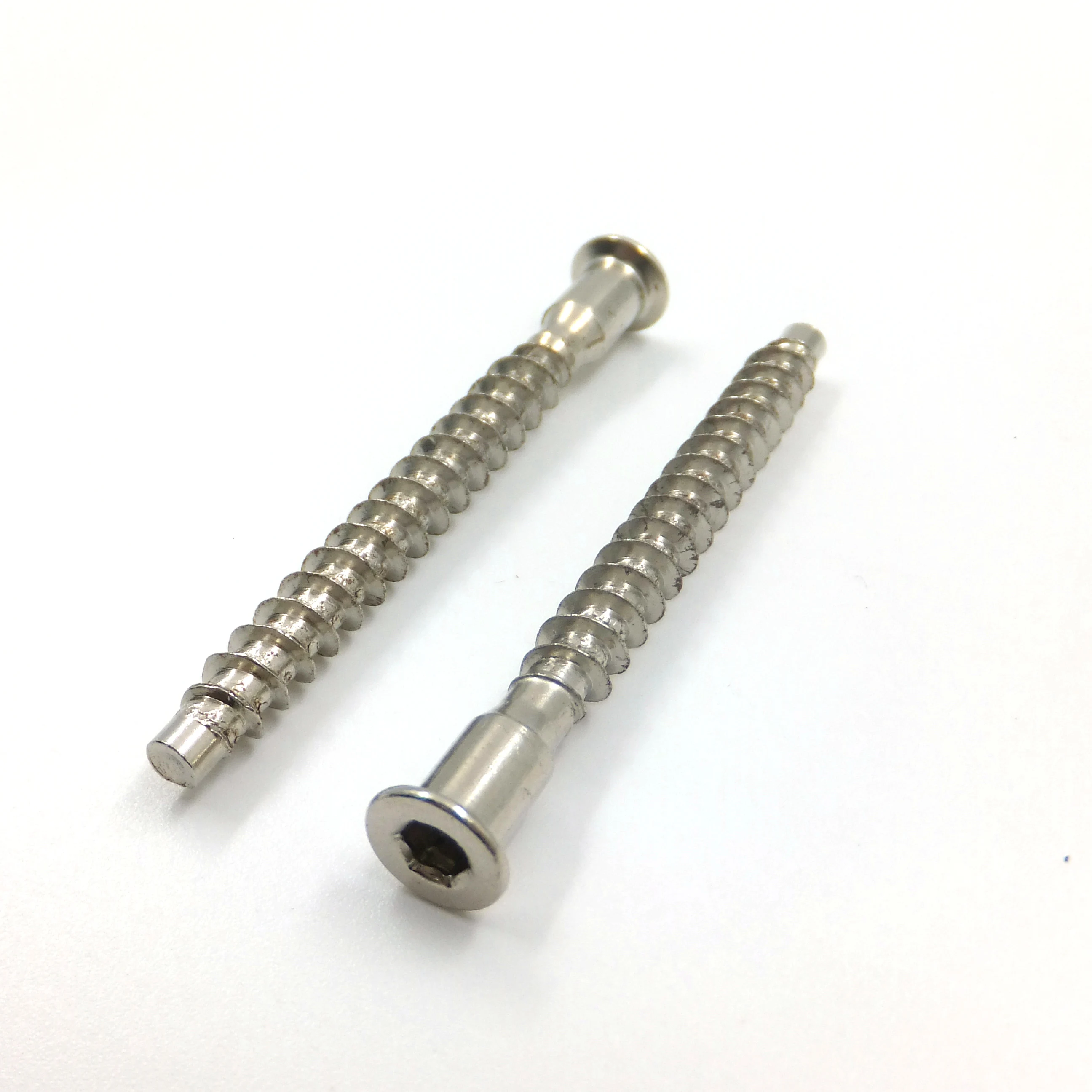 Wood Screws Furniture Connector Screws Manufacturer Zinc Plated Furniture Socket Head Cross Hexagon Confirmat Screw
