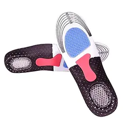 Silicone Sport Insoles Orthotic Arch Support Sport Shoe Pad Running Gel Insoles Men Women Orthotic Breathable Running Cushion