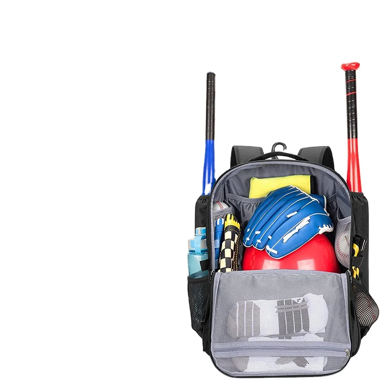 Free Sample Customized Personalized Hockey Backpack Baseball Bag Hockey Stick Carrier Hockey Stick Bag