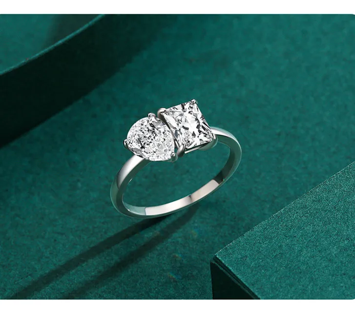 Popular Products 925 Silver Ring Inlaid With Beautiful Zircon Rings Women Jewelry