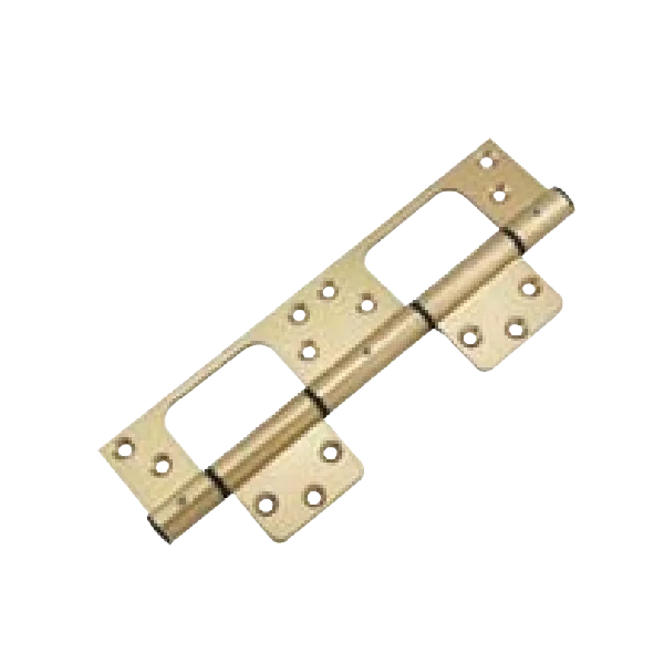 Lightweight & Strong Gold Aluminum Hinges for Doors and Windows