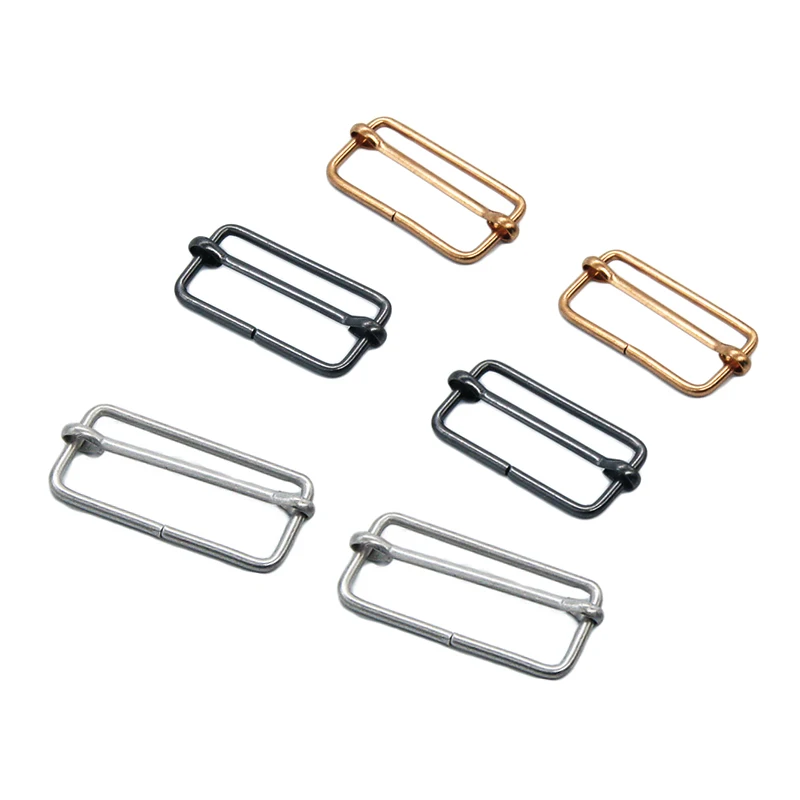 
Hot Sale Moveable Belt Buckle Adjustable Metal Slider Buckle For Bags and Belts 