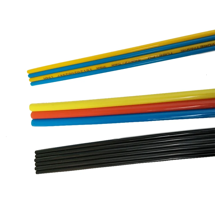 
Flexible wholesales twin Pu plastic tube 12mm Precise Soft Nature PU Twin Hose Multi-Row PU Hose 