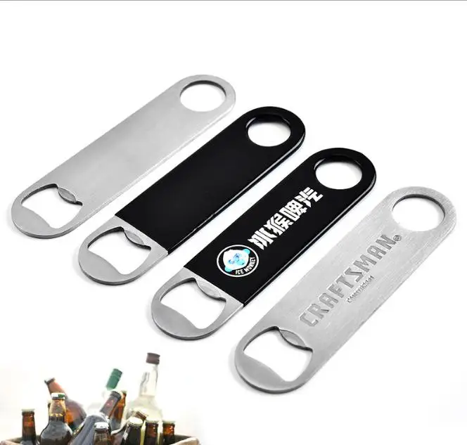 Heavy Duty Stainless Steel Flat Bottle Opener