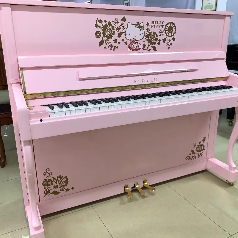 Used piano Secondhand piano China Upright Piano APOLLO Hello Kitty