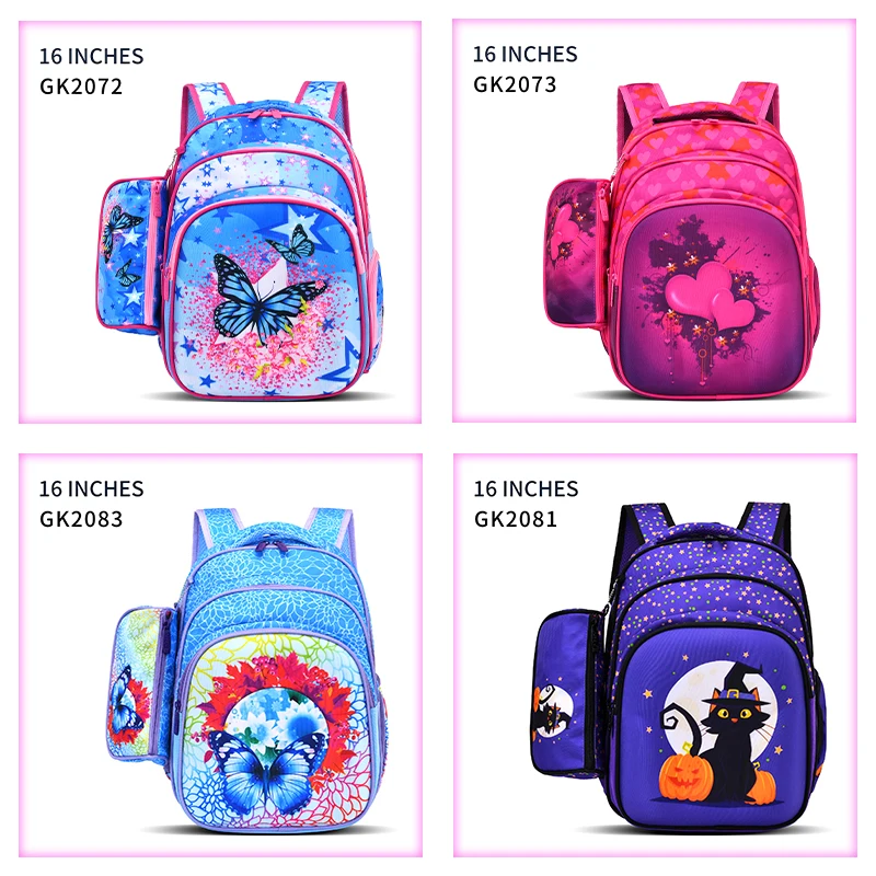 Новое поступление 16 дюймов Мода оригинальный дизайн; Одежда с принтом; Школьная сумка для детей