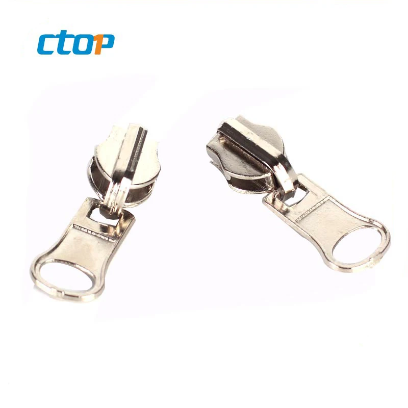 High Grade Novel Design Metal Zipper Slider And Pullers Metal Zipper Slider Accessory