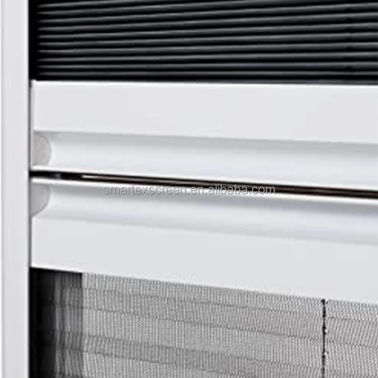 Folding mosquito net aluminum frames polyester screen skylight window mosquito netting sliding balcony window