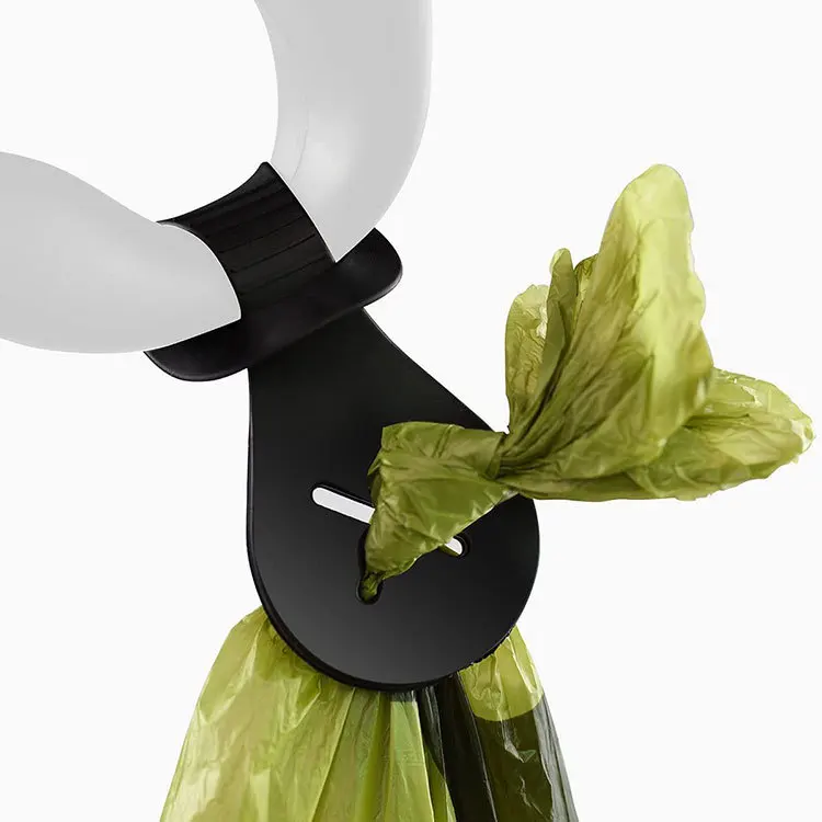 Poop Bag Holder For Leash Dog Waste Bag Carrier Handy And Easy Use pet waste bag holder