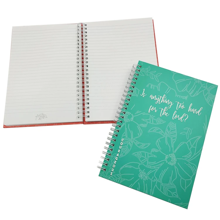 Hot Selling Printed School Spiral Binding Notebooks Custom Spiral Journal Notebook