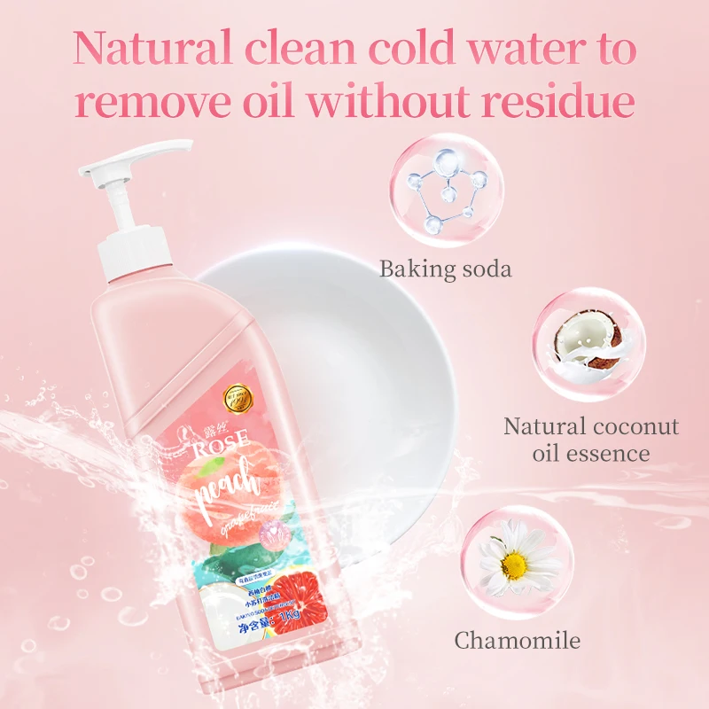 Dish Soap Brands Wholesale Dishwash Cleaning Detergent Soap Kitchen Neutral Concentrated Dishwashing Liquid 1kg