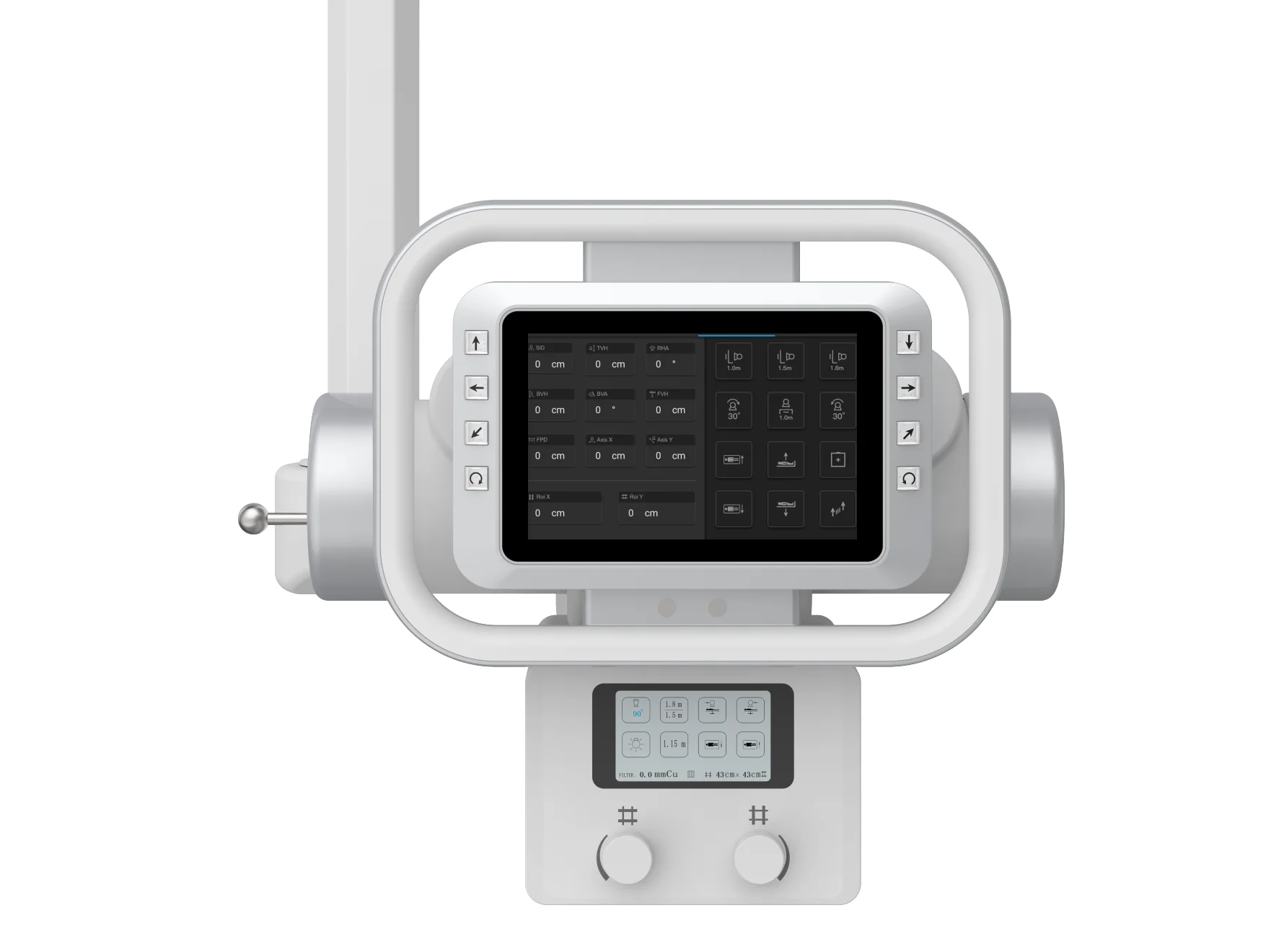 HF Electric Digital Ceiling Suspended Radiography System X-ray Machine for hospital
