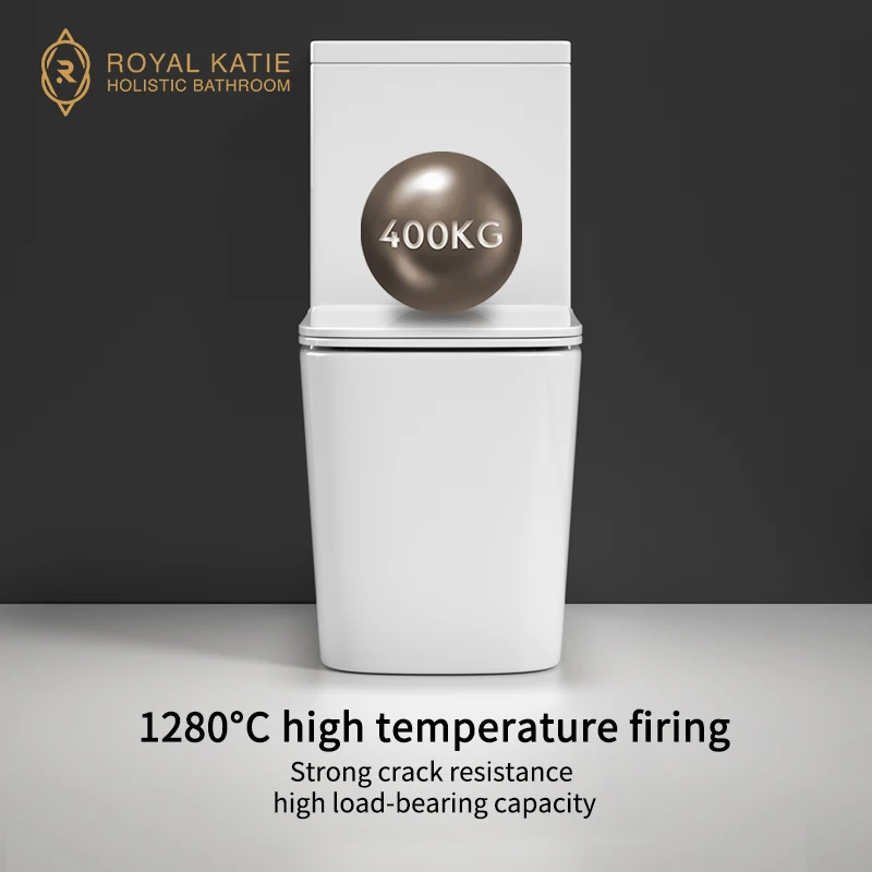 Hotel Project Modern Traditional WC  One Piece Toilet Bowl Ceramic Water Closet Bathroom Washdown Flushing Toilet