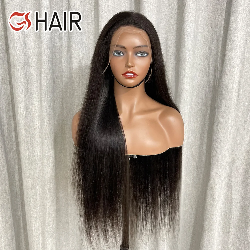 GS 13X4 Transparent Full Hd Lace Frontal Wig,Raw Vietnamese Hair Wig Products For Black Women,Natural Human Hair Lace Front Wigs