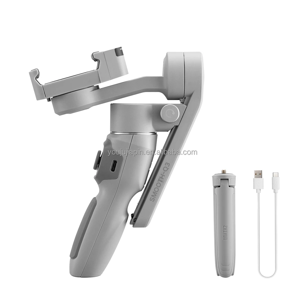 Zhiyun Smooth Q3 смартфонов карданный 3-осевой ручной стабилизаторы для iPhone/Samsung/Huawei/Xiaomi/экшн-камеры