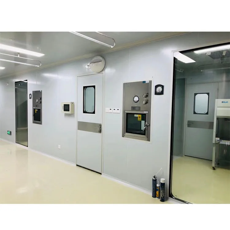 Free Design Easy to Install Durable GMP Standard Pharmacy Clean Room with MGO SIP Rock Wool Cleanroom Panels