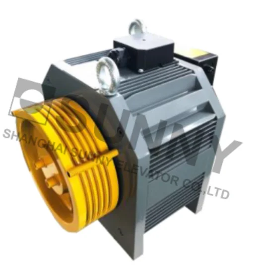 Двигатель для домашнего лифта MONA200A, лифт для виллы, безредукторный Тяговый станок для MRL лифтов