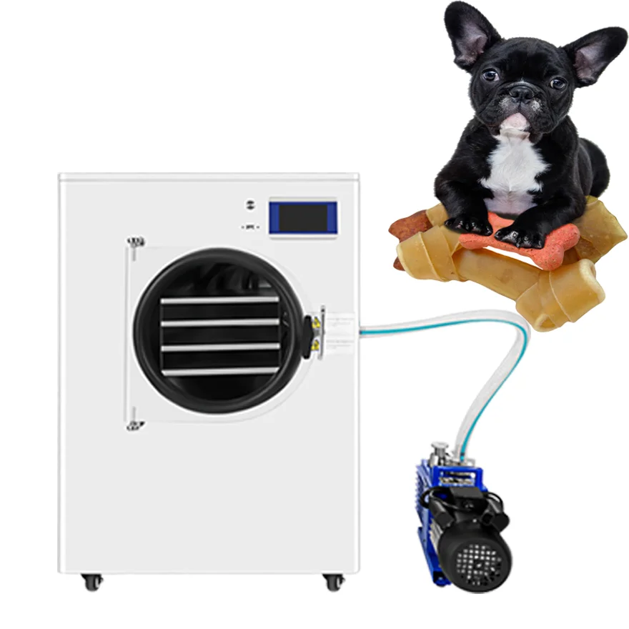 Preservative-Free Meat Pet Food Freeze Dried Dog Food Homemade Home Food Dryer Machine Household Freeze Dryer