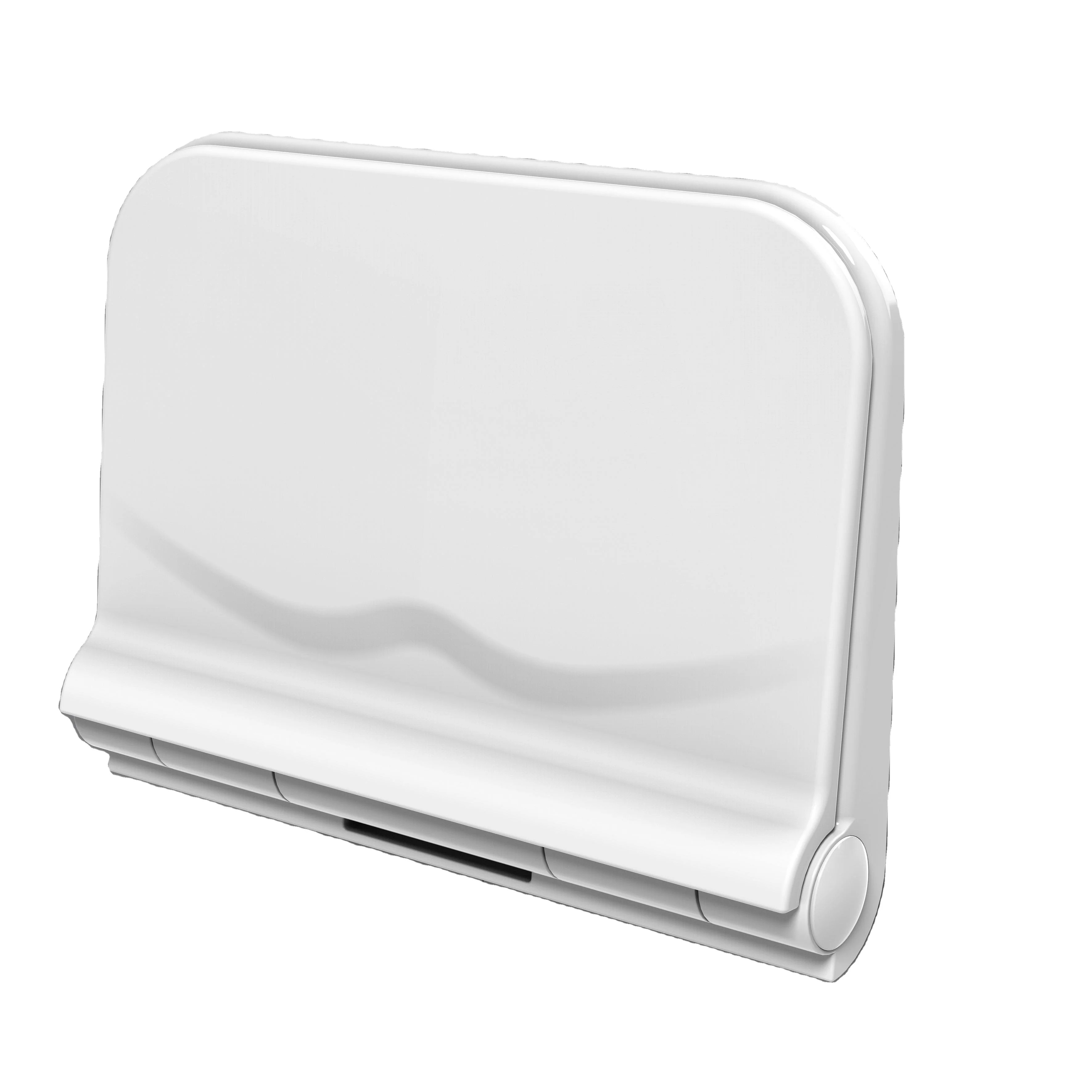 White Modern Wholesales Waterproof Bath Seat Wall Mounted Bathroom Folding Shower Seat For Disabled Elderly