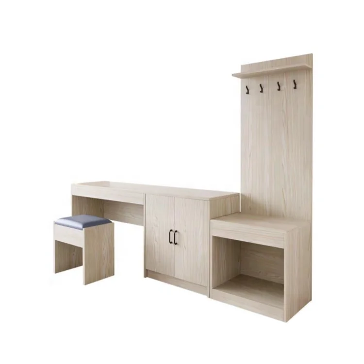 Wooden Furniture Luggage Rack Bedroom Guest Room Hotel Table Living Cabinet Wardrobe Shelf